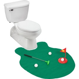 EZ DRINKER Toilet Golf - Putter Practice in The Bathroom Toy
