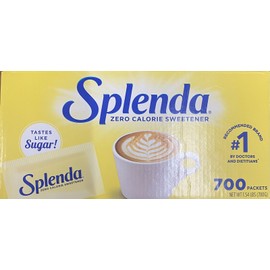 SPLENDA Zero Calorie Sweetener 700 Count Packets 24.7 oz Box