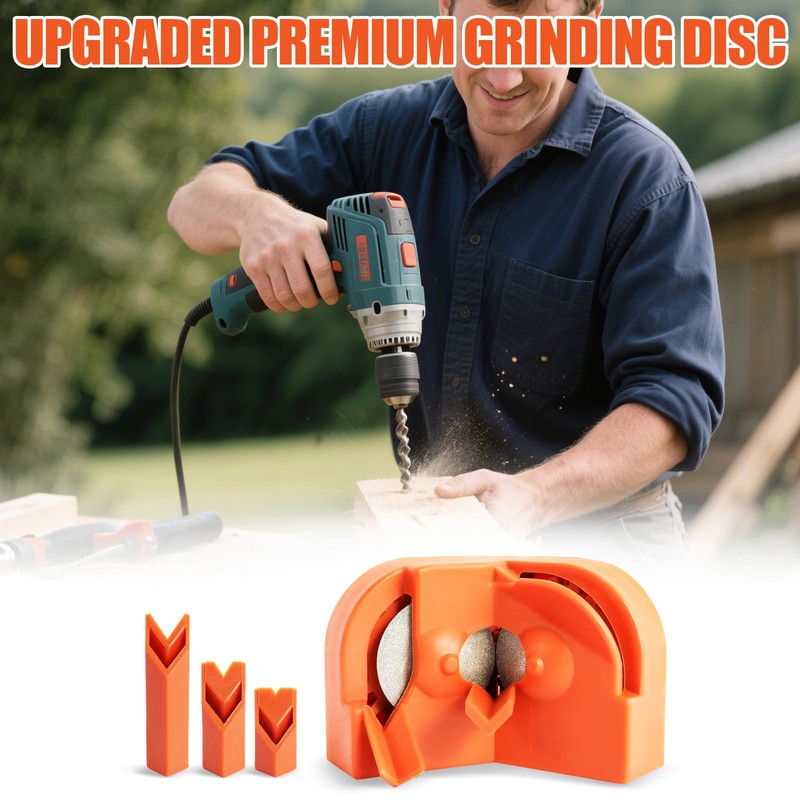 Drill Bit Sharpener, Power Drill Bit Sharpener for All Bits