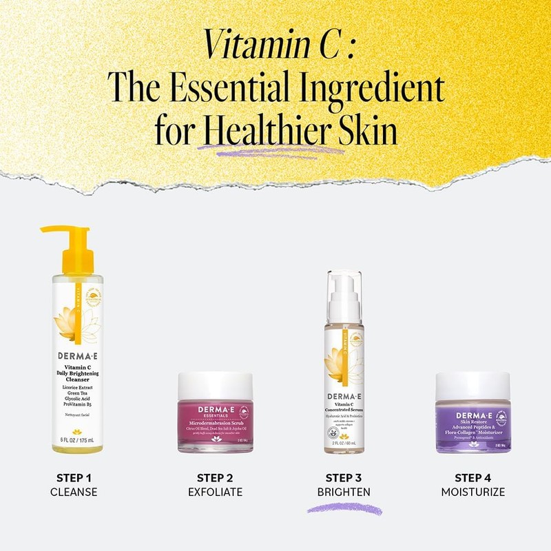 DERMA E Vitamin C Concentrated Serum 2oz
