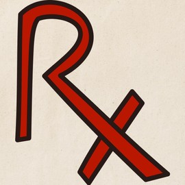 CafePress RX Pharmacist Tote Bag Reusable Natural Beige Canvas Shopping Bag