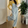 Mamkong Summer Maternity Overalls and Pants Nursing Friendly 2XL