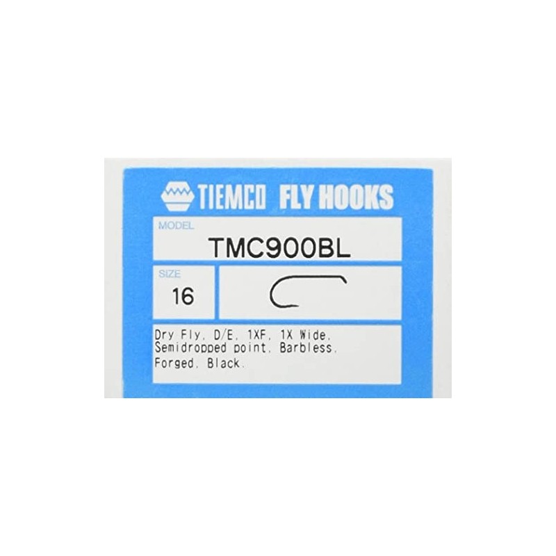 Tiemco (teximuko) Q100 Hooks tmc900bl 0021090001010 Fish Hook