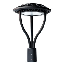 LED Post Lights for Garden, Yard or Patio, 5700K, DLC/ETL Listed, LED Street Area Post Top Light, Outdoor IP65 Waterproof, Pathway Commercial Pole Light, Yard Light Fixture (100W-1P)