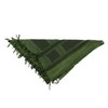 Scarf Head Wrap Breathable Kerchief Comfortable Shawl Green with Tassels