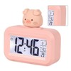 Electronic Clock, Cute Cartoon Digital Smart Desktop Electronic Alarm Clock