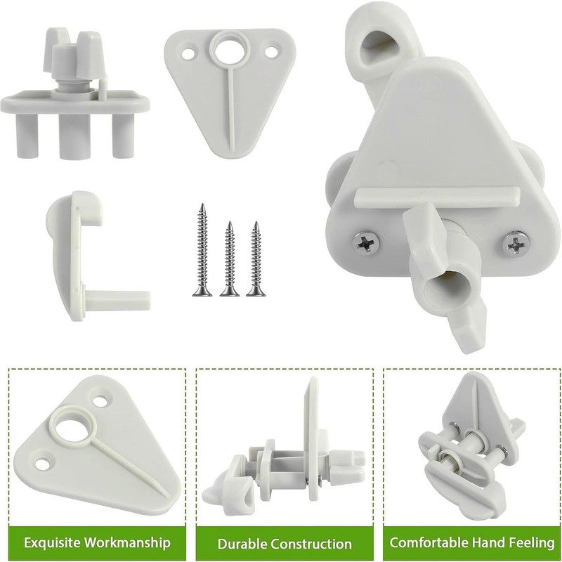 WEZCHUGHAOL Pontoon Boat Gate Latch Replacement Kit, Heavy Duty Marine