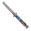 Men Spring Comb Pocket Size Stainless Steel Teeth Foldable Brush