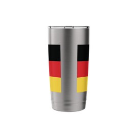 Flag of Germany, Men Women Kids, German Flag Stainless Steel Insulated Tumbler