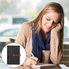 Diary with Lock A5, PU Leather Journal with Combination Lock,