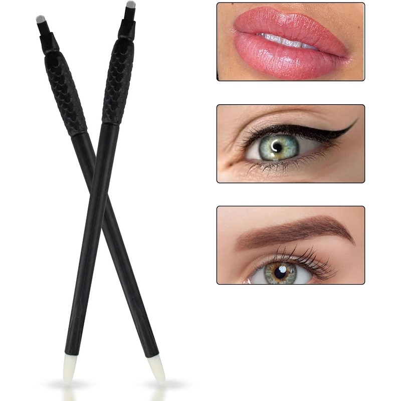 Lápiz De Microblading Desechable Para Cejas, 10 Unidades, Herramienta Manual
