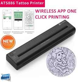 Unbranded Mini Tattoo Transfer Stencil Machine Thermal Copier Printer for Tattoo Artists