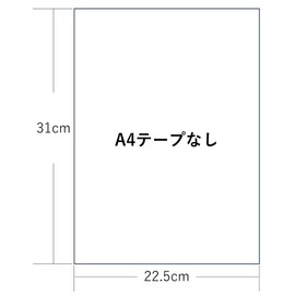 Filmhososhop OPP Bags, A4, 100 Sheets, No Tape, 8.9 x 12.2 inches (225 x 310 mm), 30 Micron Thick, Transparent Envelopes, Wrapping Bags, Made in Japan