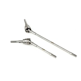 LCX Racing 1/10 RC Crawler Car Stainless Steel CVD Front Drive Shaft AR60 OCP Universal Axle Set for Axial Wraith RR10 90048, Upgrades Parts Accessories