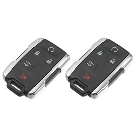 ACROPIX 315 MHz Key Fob Keyless Entry Remote Fit for Chevy Suburban Tahoe 2015-2020 for GMC Yukon 2015-2020 M3N-32337100 - Pack of 2 Black