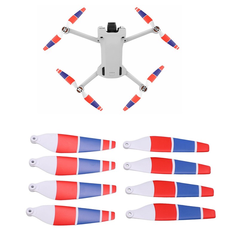 6030F Propellers Low Noise Double Sided Colorful Replacement Drone Propeller