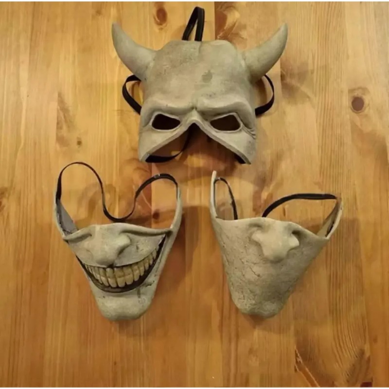 Máscara Para Cosplay The Graber, Teléfono Negro