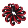 12 Pcs Golf Iron Head Cover Set Club Headcover Set
