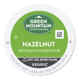 Green Mountain Coffee Roasters Hazelnut, Single-Serve Keurig K-Cup Pods, Flavored Light Roast Coffee, 24 Count