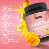 Creatina Monohidratada 1kg Flamish 200 Servicios Sabores