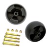 Lawn Mower Deck Gauge Wheels Kit AM125172 Mower Deck Wheels
