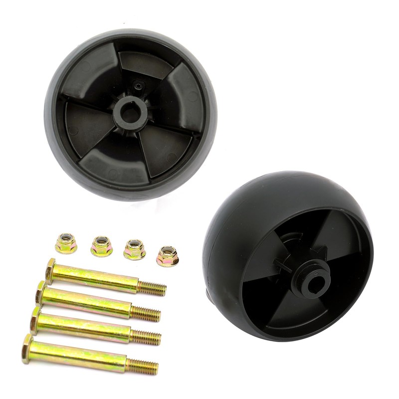 Lawn Mower Deck Gauge Wheels Kit AM125172 Mower Deck Wheels