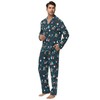 WiWi Men's Viscose from Bamboo Pajama Set Long Sleeve Sleepwear
