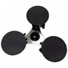 Reflex Camera Removable Tri-Angle Suction Cup Mount - 9cm, Secure