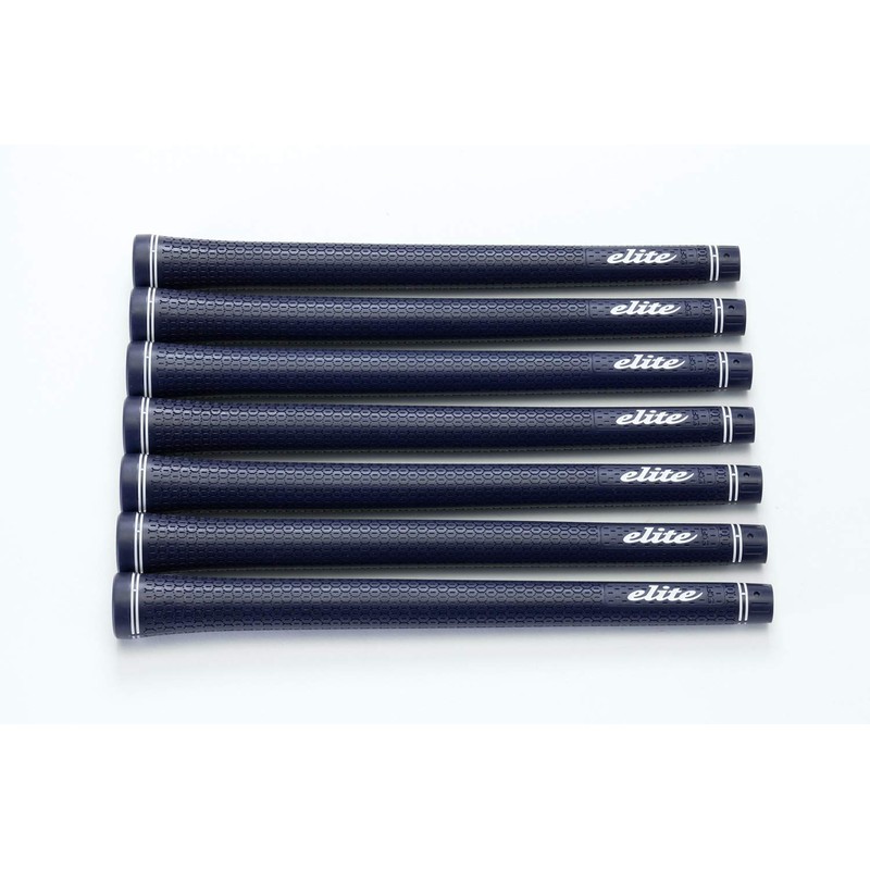 elitegrips TD50 Soft Golf Grips, Set of 7, Navy with