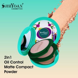 Shryoan Oil Control 2 in 1 Compact Powder SH02