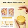 Parches para Ojos 24k Oro, 60 Pares Ojeras Patches Hidrogel
