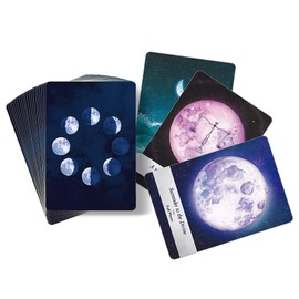 Oracle Card Japanese Version, Divination Telling, Moon Ology Oracle Card 2023 Revised Edition, Japanese Manual Included (English Language Not Guaranteed)