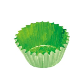 Como Life Antibacterial Lettuce Cup No. 8 Lunch Box, Colorful Side Dish Cup, Case, Green, Microwavable, Pack of 80