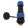 2Pcs SD16 IP68 Waterproof Aviation Connector SD16 Female Plug Male