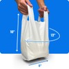 Adult Nappy Disposal Bags White | 100 Pack | 10%