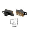 uxcell 10 Pcs High Knob 6 Pin 3 Position DPDT