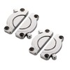 2 Pack Zinc Alloy Table Buckle Connectors, Table Board Connector