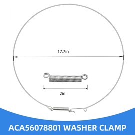 ACA56078801 Washer Clamp Assy Fits For Kenmore,And M aytag Front-Load Washing Machines replace 1525271 ACA56078802 AH3530864 EA3530864 ﻿