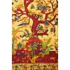 GDONLINE Tree of Life Mandala Curtain Room Door Cotton Wall
