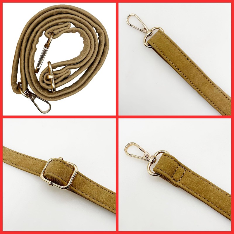 JMZLLRX Bag Base for Crocheting, PU Leather Bag, Knitting Set