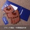 Nappaglo Premium Men's Short Deerskin Leather Gloves, Hole Design, U-Shaped