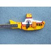 RGM624 Yellow Submarine Beatles Miniature Guitar Including leather guitar strap