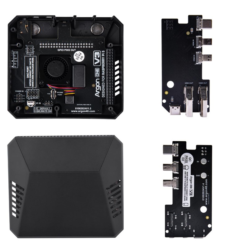 GeeekPi Argon ONE V3 Case for Raspberry Pi 5