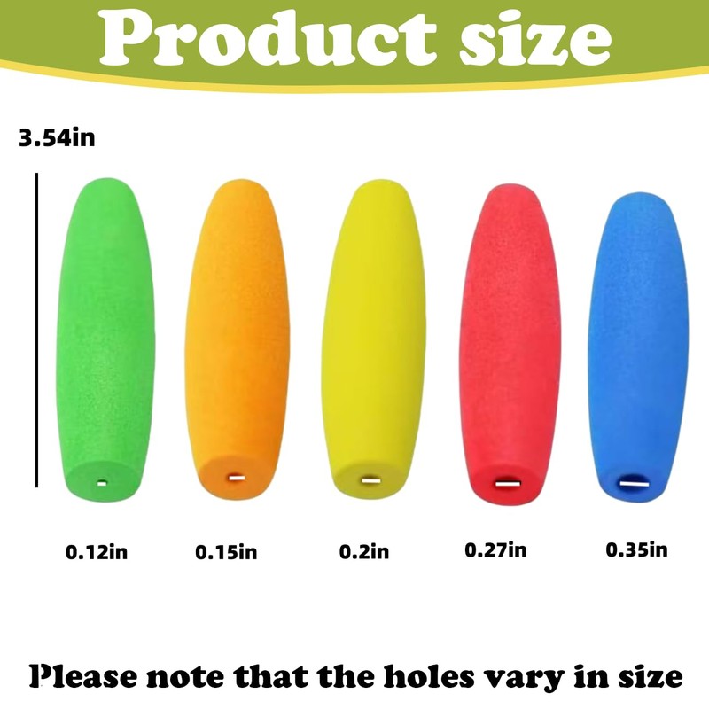 5 Pack Foam Grip Tubing Adaptive Utensils Grip Tubing Arthritic