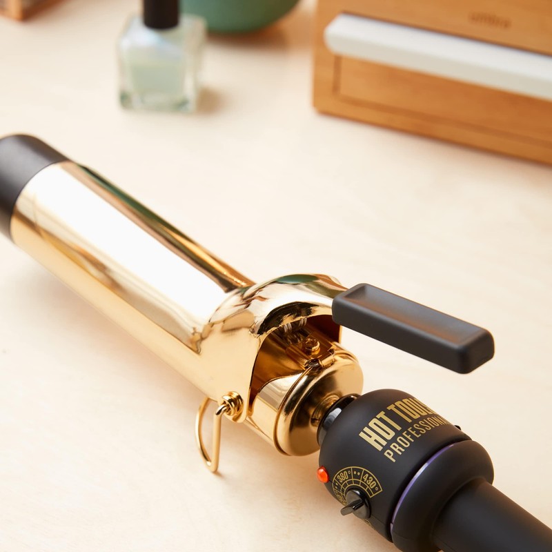 HOT TOOLS (2018 MODEL) Pro Artist 24K Gold Curling Iron