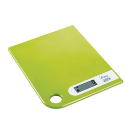 ARDES - AR1PA1/V Superdünne grüne digitale Küchenwaage, platzsparend, leicht aufhängbar, elektronische Lebensmittelwaage, LCD-Display, Rot, Grün