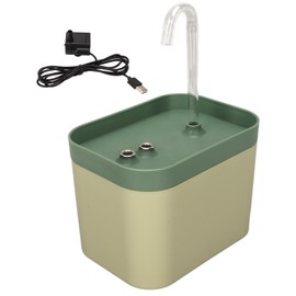 Cat Water Fountain 1.5L Large Capacity Automatic Cycle Ultra Quiet Cat Water Dispenser for Dogs Cats