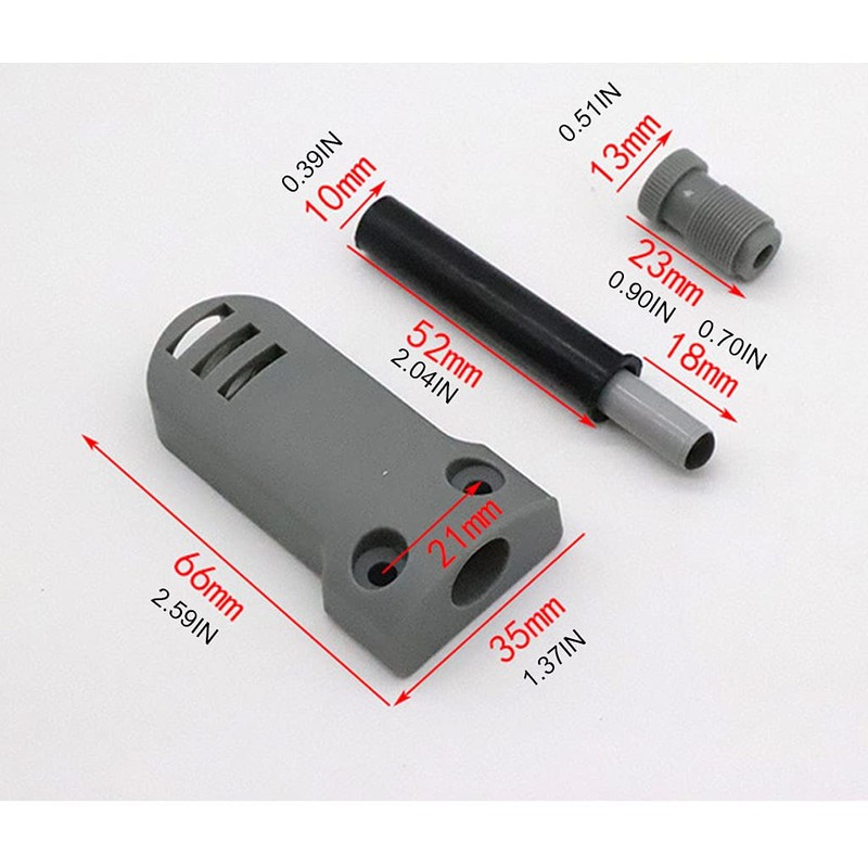 KANGQL Door Damper 2 x Door Closer Buffer for Doors