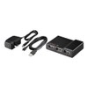 BUFFALO BSH4AE12WH 4-Port Self-Powered Hub with Power Interlocking Power Saving