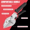 Miter Shear & Cutting Tool - 45-135° Adjustable Angle with